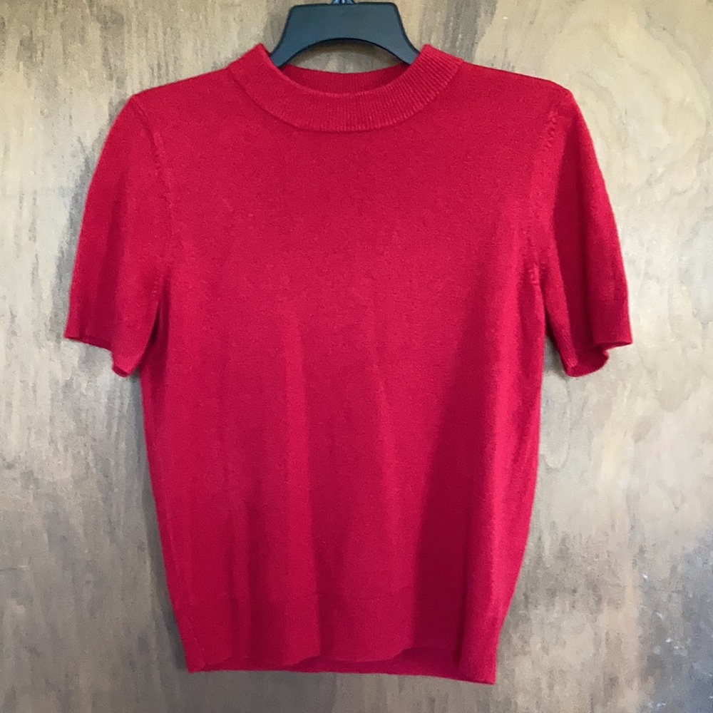 Vintage Y2K requirements red sweater SP - Picture 5 of 17